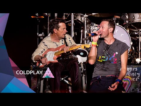 Michael J. Fox Joins Coldplay Onstage for Surprise Performance